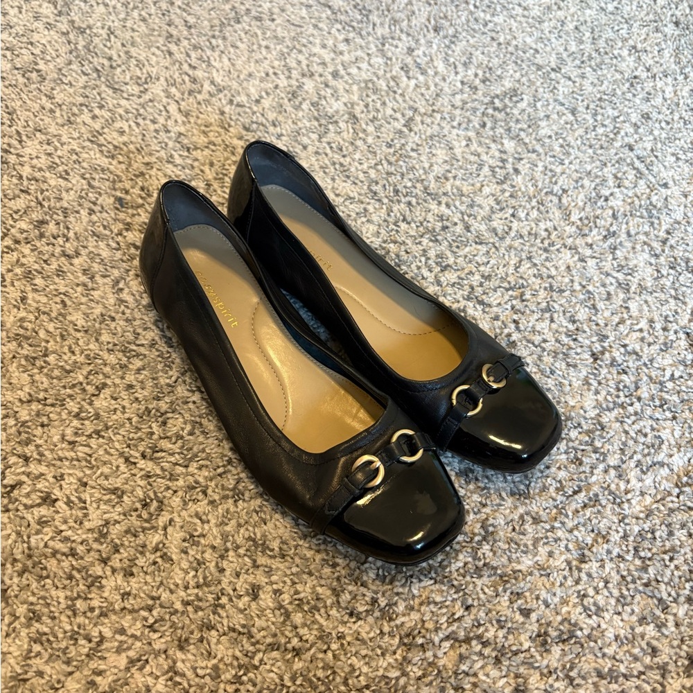 Easy Spirit Black Flats